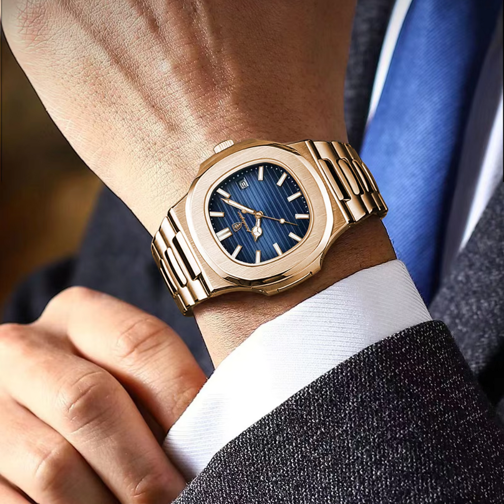 Poedagar Deluxe Golden® Watch