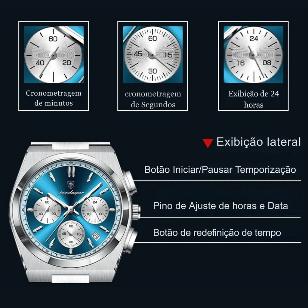 Poedagar Commander® Watch