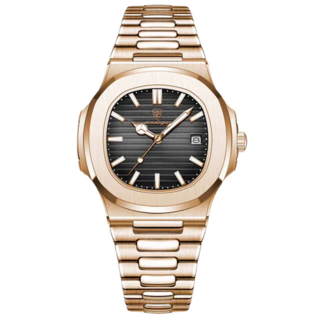 Poedagar Deluxe Golden® Watch