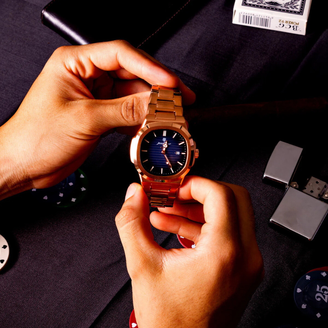 Poedagar Deluxe Golden® Watch